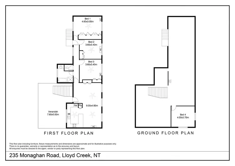 Floorplan of Homely rural property listing, 235 Monaghan Road, Lloyd Creek NT 822