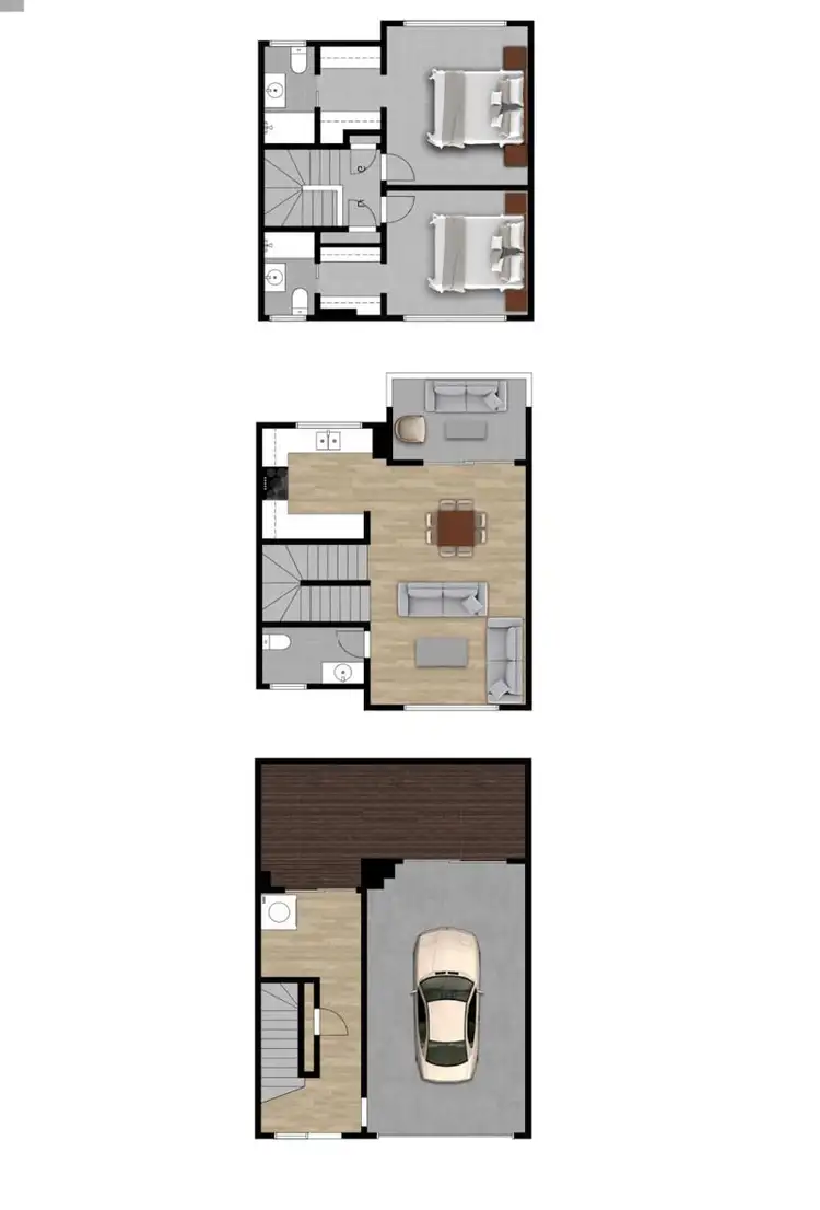 Floorplan of Homely unit listing, 7/23 Bath Street, Labrador QLD 4215