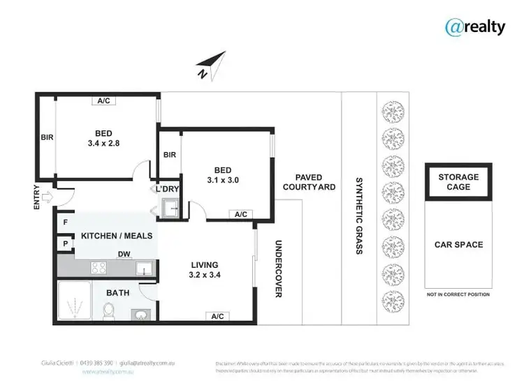Floorplan of Homely apartment listing, 9/15 Major Street, Highett VIC 3190