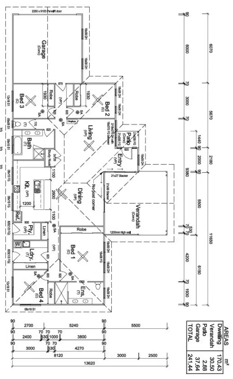 Floorplan of Homely rural property listing, 46 Ormes Road, Wilsons Pocket QLD 4570