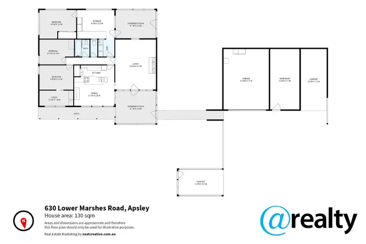 Floorplan of Homely rural property listing, 630 Lower Marshes Road, Apsley TAS 7030