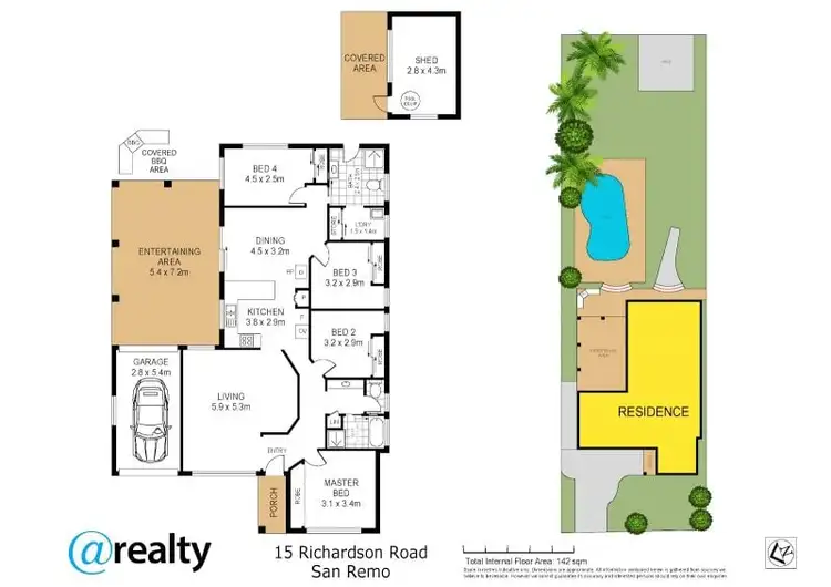 Floorplan of Homely house listing, 15 Richardson Road, San Remo NSW 2262