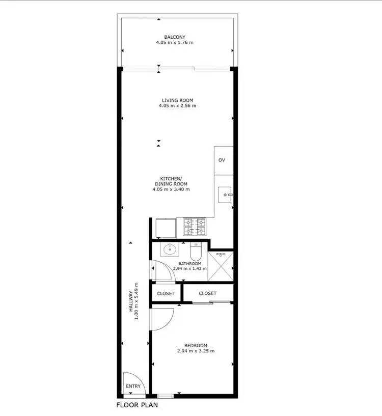 Floorplan of Homely apartment listing, 114/55 Currong Street North, Braddon ACT 2612