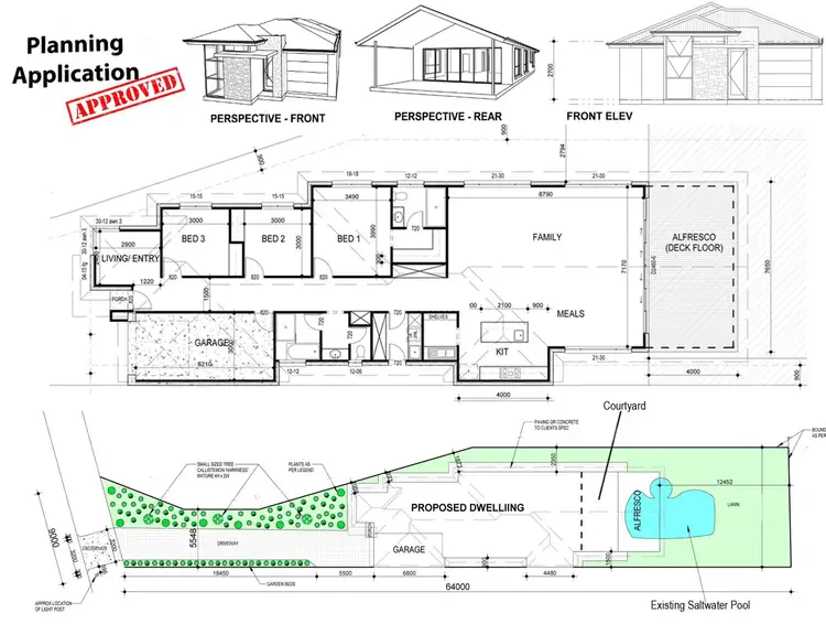 Floorplan of Homely land listing, 15 Mcintosh Court Wynn Vale, Wynn Vale SA 5127
