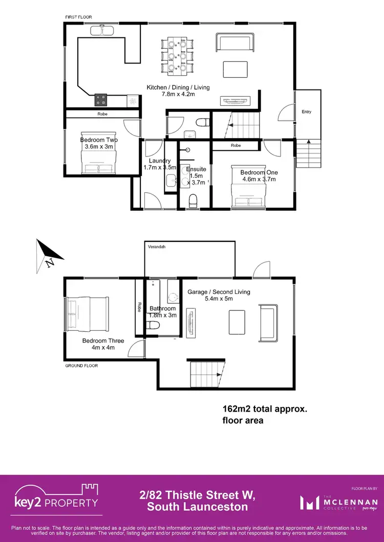 Floorplan of Homely house listing, 2/82 Thistle Street West, South Launceston TAS 7249