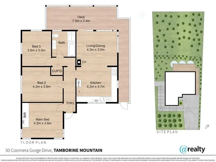 Floorplan of Homely house listing, 50 Coomera Gorge Drive, Tamborine Mountain QLD 4272