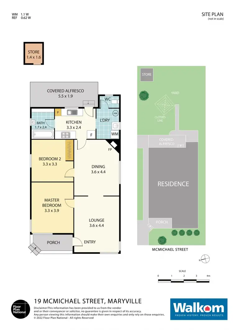 Floorplan of Homely house listing, 19 McMichael Street, Maryville NSW 2293