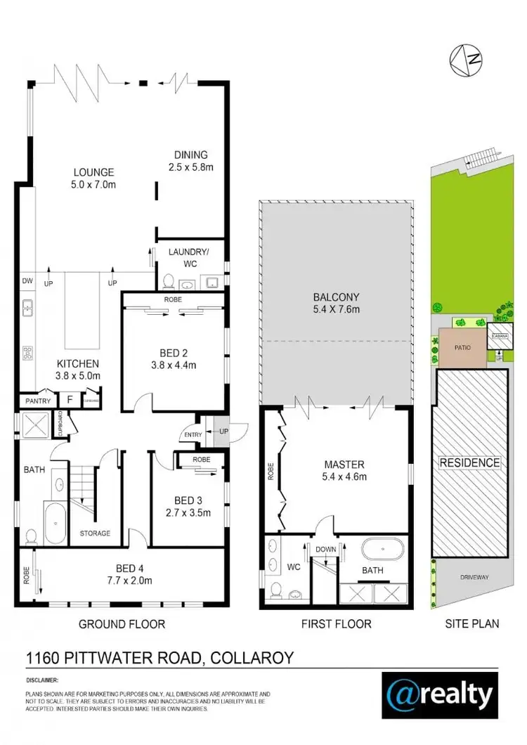 Floorplan of Homely house listing, 1160 Pittwater Road, Collaroy NSW 2097