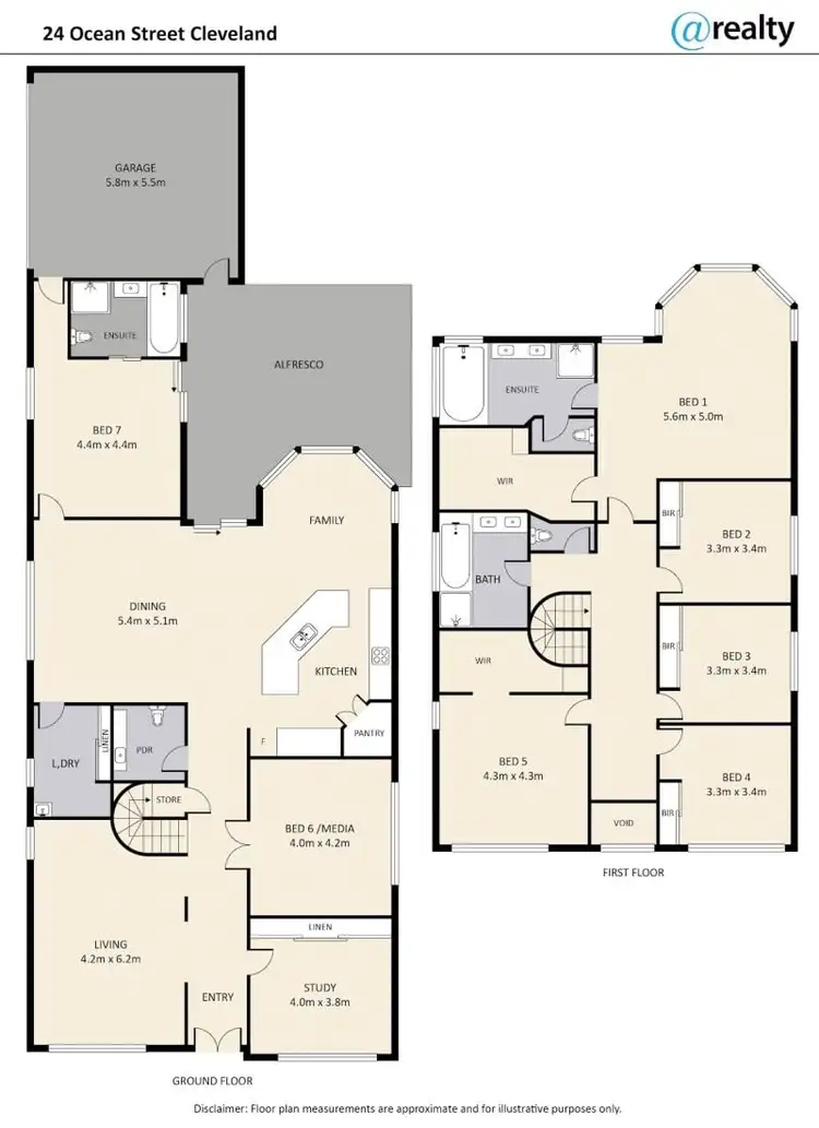 Floorplan of Homely house listing, 24-26 Ocean Street, Cleveland QLD 4163