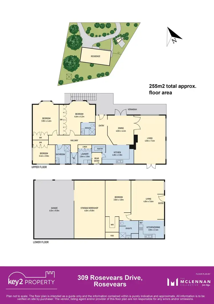 Floorplan of Homely house listing, 309 Rosevears Drive, Rosevears TAS 7277