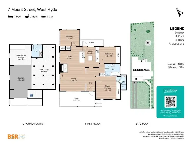 Floorplan of Homely house listing, 7 Mount Street, West Ryde NSW 2114