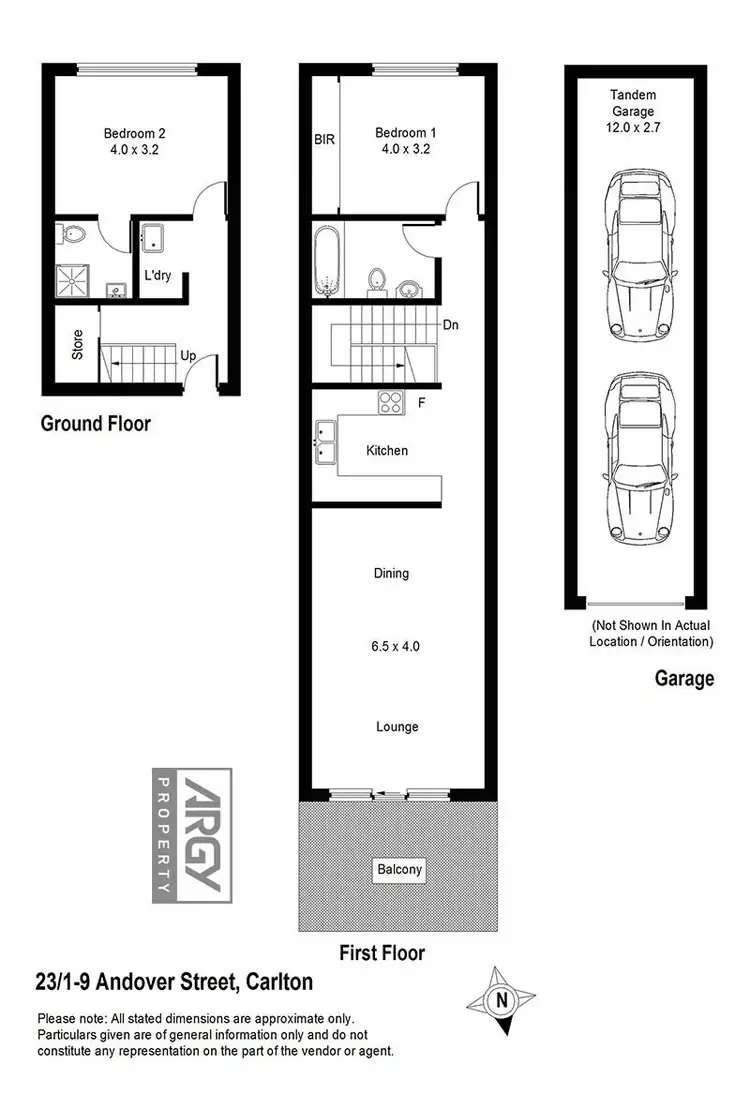 Floorplan of Homely apartment listing, 23/1-9 Andover Street, Carlton NSW 2218