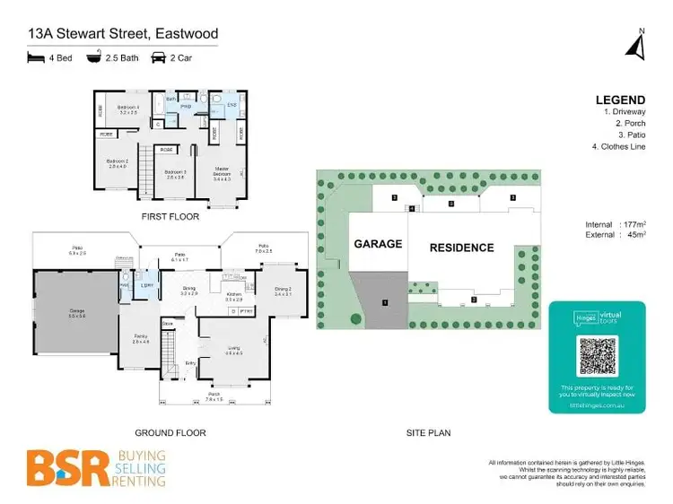Floorplan of Homely house listing, 13A Stewart Street, Eastwood NSW 2122