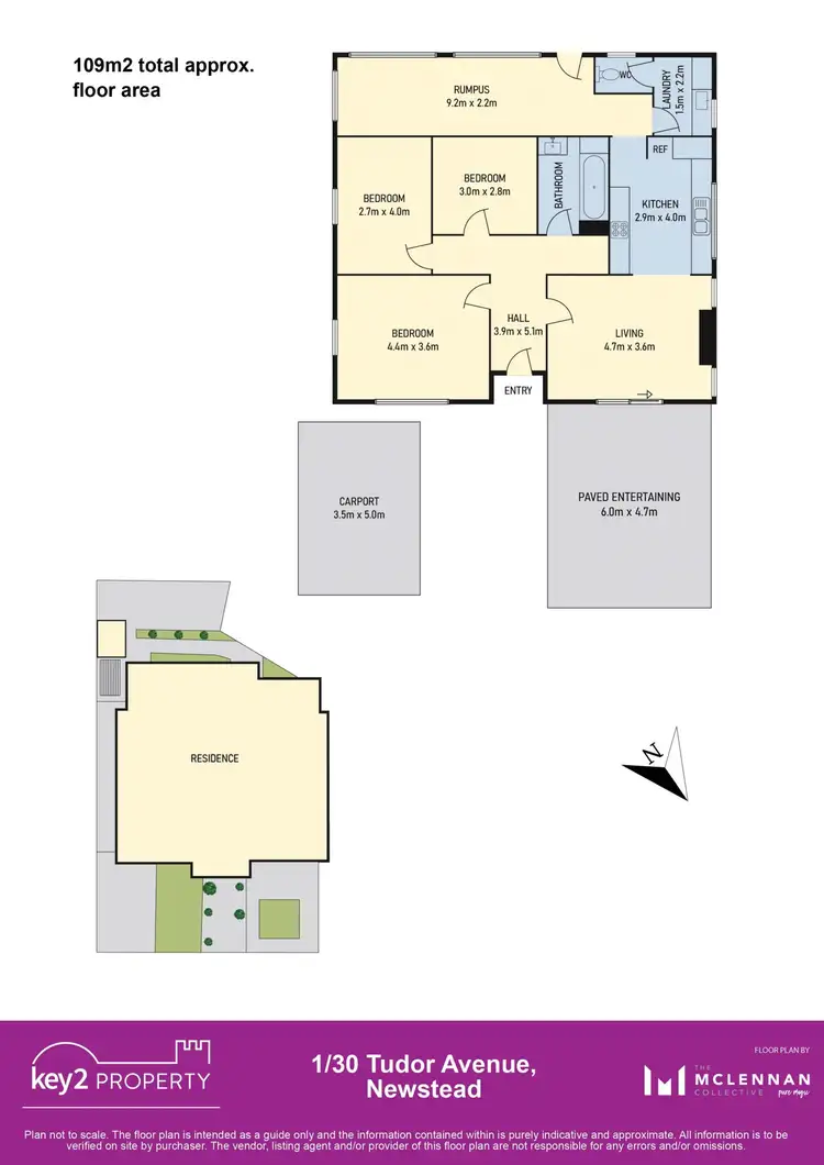 Floorplan of Homely house listing, 1/30 Tudor Avenue, Newstead TAS 7250