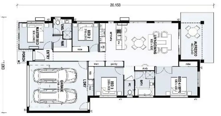 Floorplan of Homely house listing, Address available on request