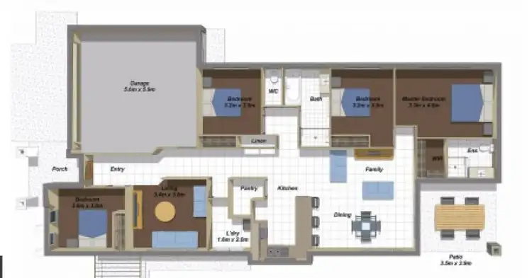 Floorplan of Homely house listing, 1 Fraser Street, Logan Reserve QLD 4133