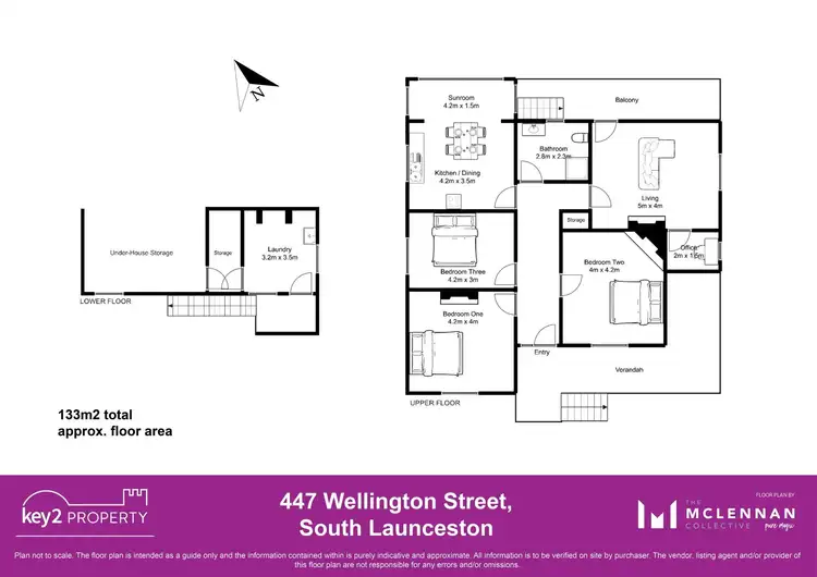Floorplan of Homely house listing, 447 Wellington Street, South Launceston TAS 7249
