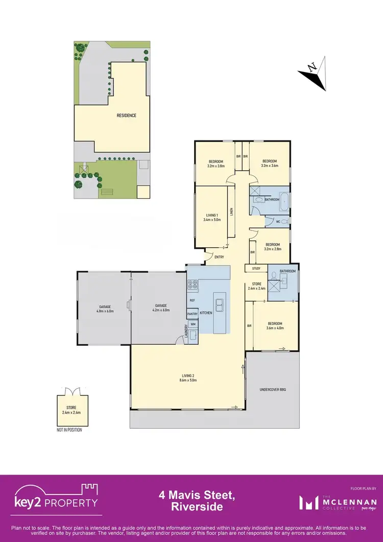 Floorplan of Homely house listing, 4 Mavis Street, Riverside TAS 7250