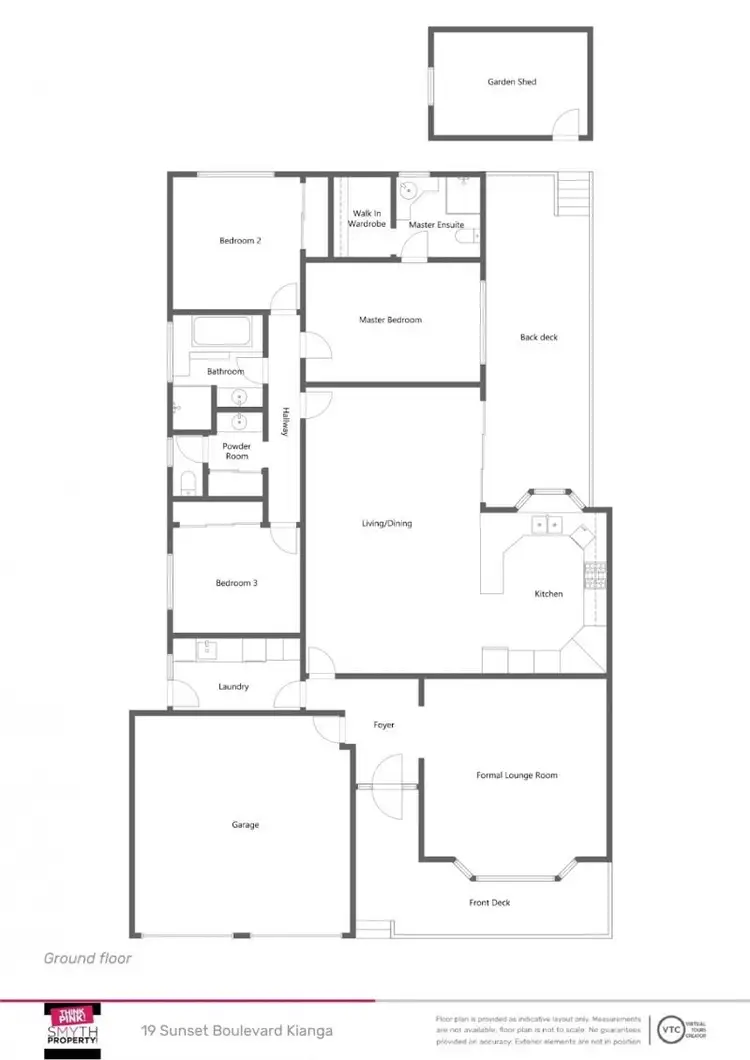 Floorplan of Homely house listing, 19 Sunset Boulevard, Kianga NSW 2546