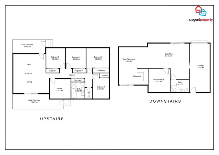 Floorplan of Homely house listing, 31 Bonython Drive, Emerald QLD 4720