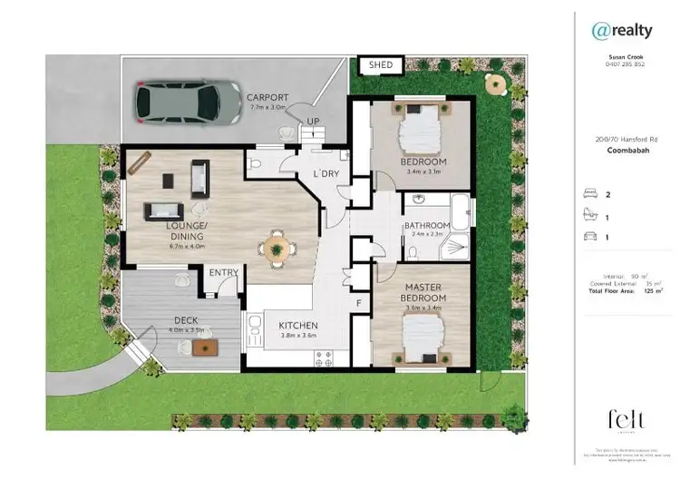 Floorplan of Homely house listing, 200/70 Hansford Road, Coombabah QLD 4216