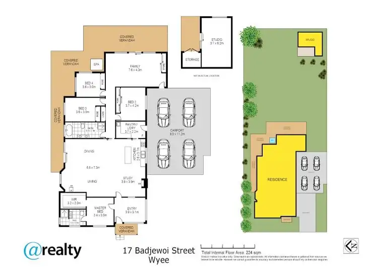 Floorplan of Homely house listing, 17 Badjewoi Street, Wyee NSW 2259