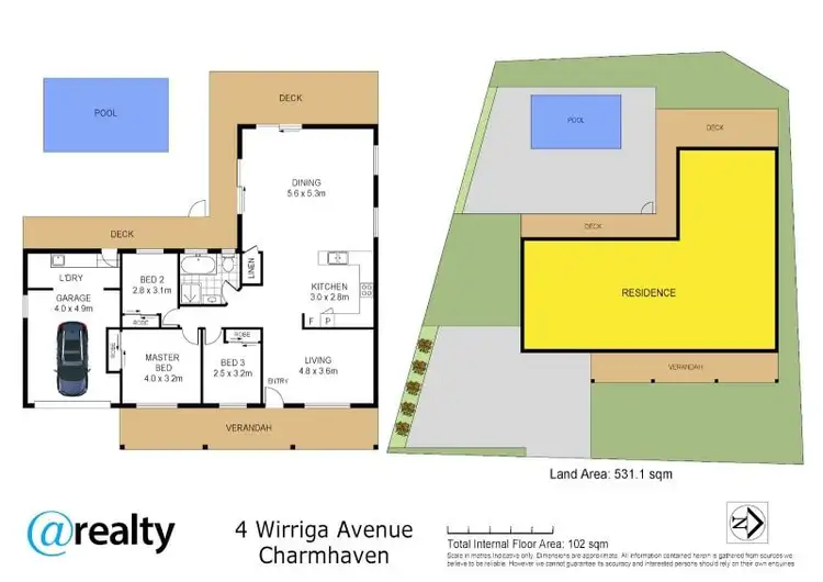 Floorplan of Homely house listing, 4 Wirriga Avenue, Charmhaven NSW 2263