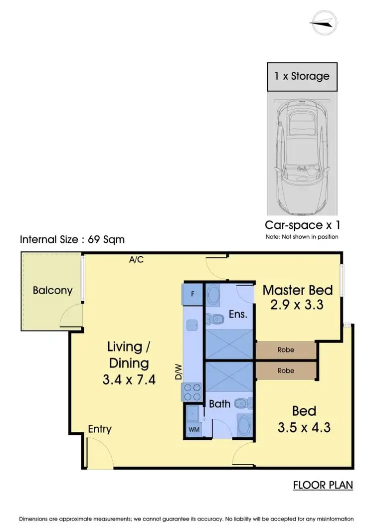 Floorplan of Homely apartment listing, 102/729 Burwood Road, Hawthorn East VIC 3123