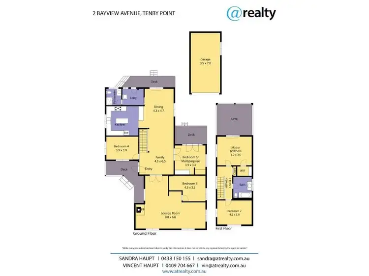 Floorplan of Homely house listing, 2 Bayview Avenue, Tenby Point VIC 3984