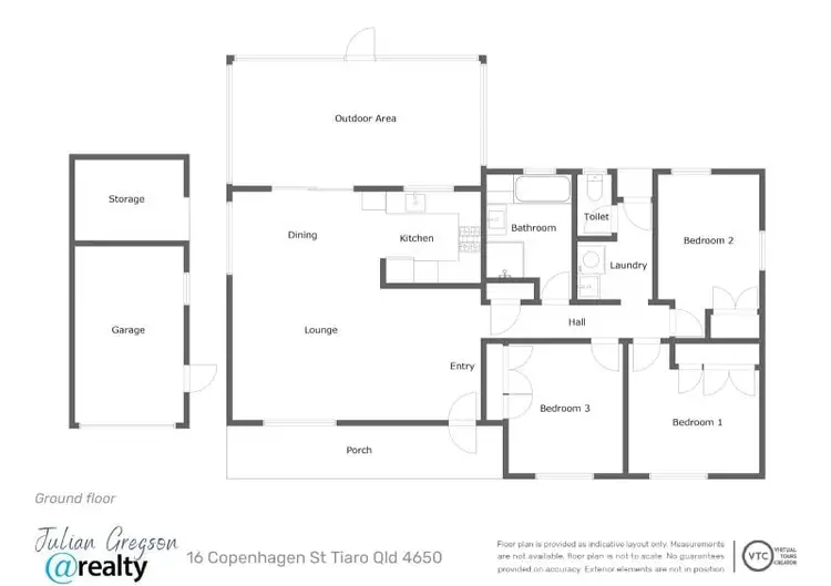 Floorplan of Homely house listing, 16 Copenhagen Street, Tiaro QLD 4650