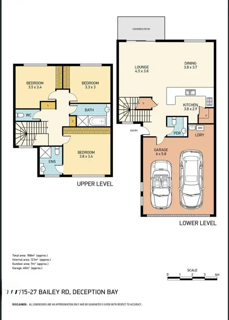 Floorplan of Homely villa listing, 39/15-27 Bailey Road, Deception Bay QLD 4508