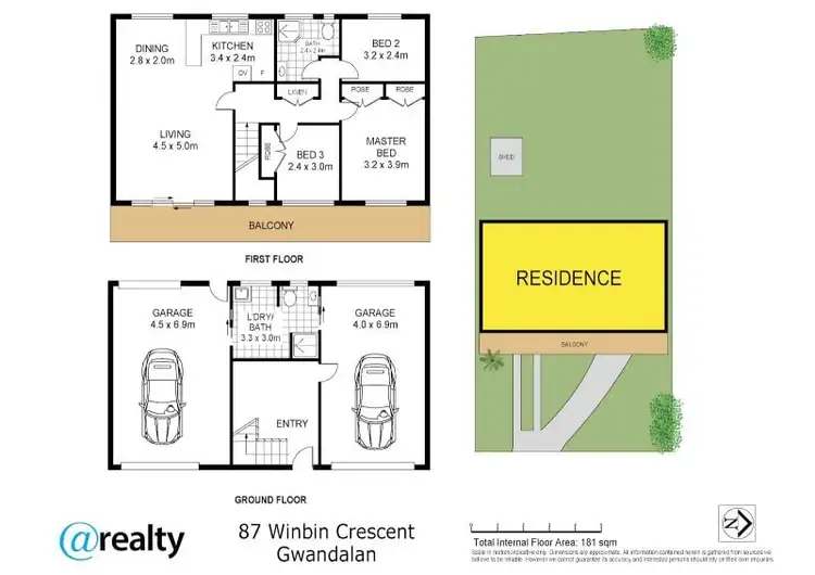 Floorplan of Homely house listing, 87 Winbin Crescent, Gwandalan NSW 2259