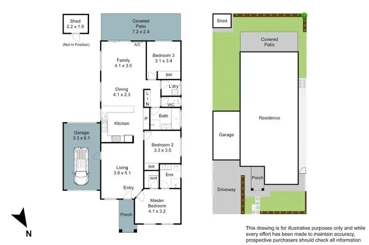Floorplan of Homely house listing, 41 Melzak Way, Berwick VIC 3806