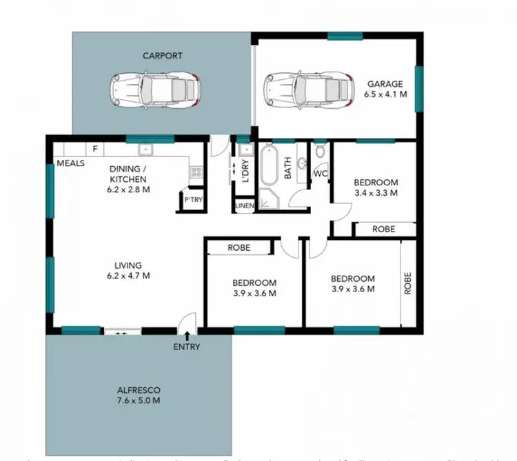 Floorplan of Homely house listing, 39 O'Neill Street, Coffs Harbour NSW 2450