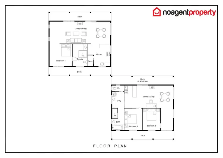 Floorplan of Homely rural property listing, 417 McBurnie and Boags Road, Tarwin Lower VIC 3956