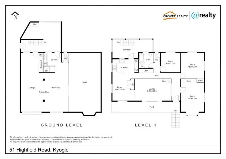Floorplan of Homely house listing, 51 Highfield Road, Kyogle NSW 2474