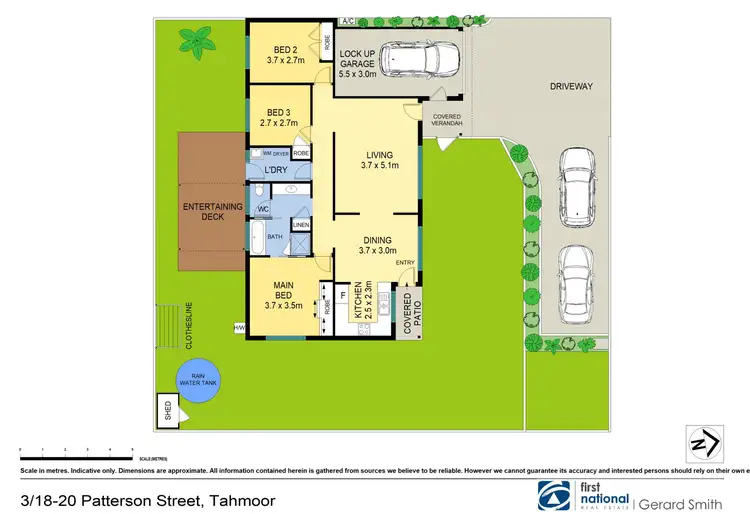 Floorplan of Homely villa listing, 3/18-20 Patterson Street, Tahmoor NSW 2573