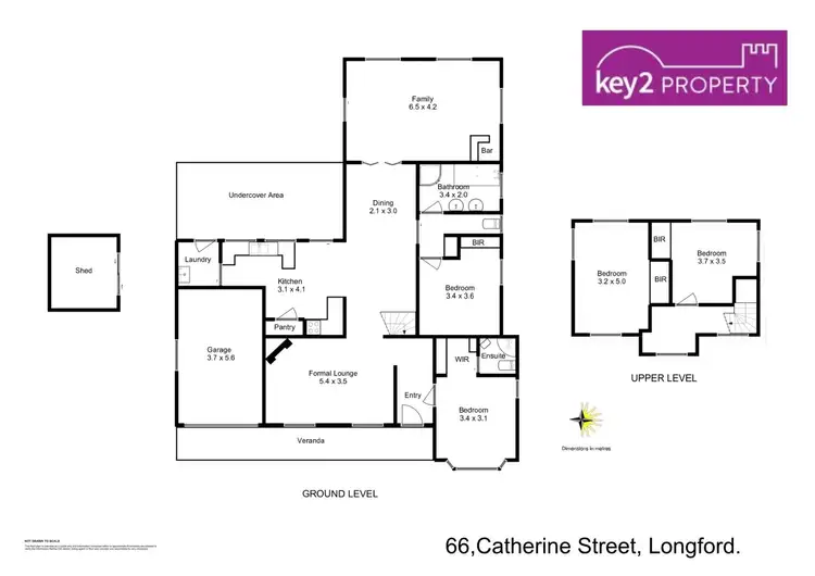 Floorplan of Homely house listing, 66 Catherine Street, Longford TAS 7301