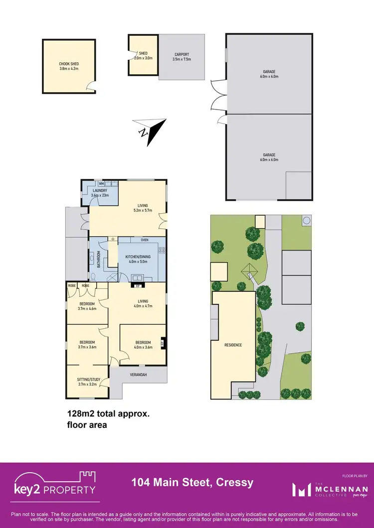 Floorplan of Homely house listing, 104 Main Street, Cressy TAS 7302