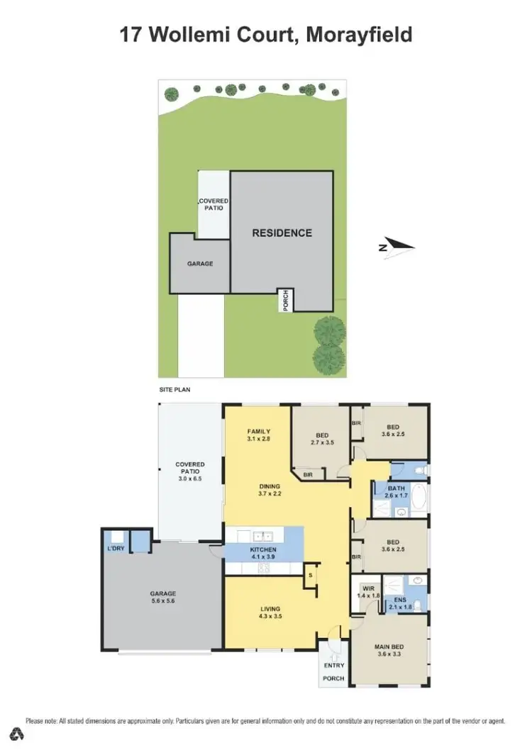 Floorplan of Homely house listing, 17 Wollemi Court, Morayfield QLD 4506