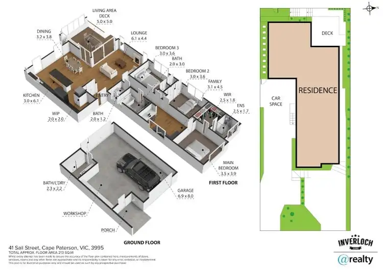 Floorplan of Homely house listing, 41 Sail Street, Cape Paterson VIC 3995