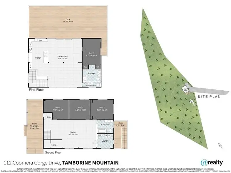 Floorplan of Homely house listing, 112 Coomera Gorge Drive, Tamborine Mountain QLD 4272