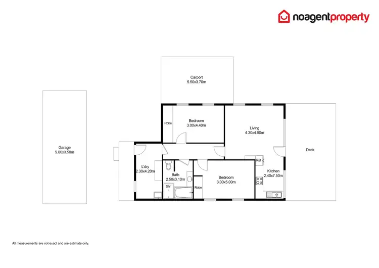 Floorplan of Homely house listing, 112 Lake Street, Loch Sport VIC 3851