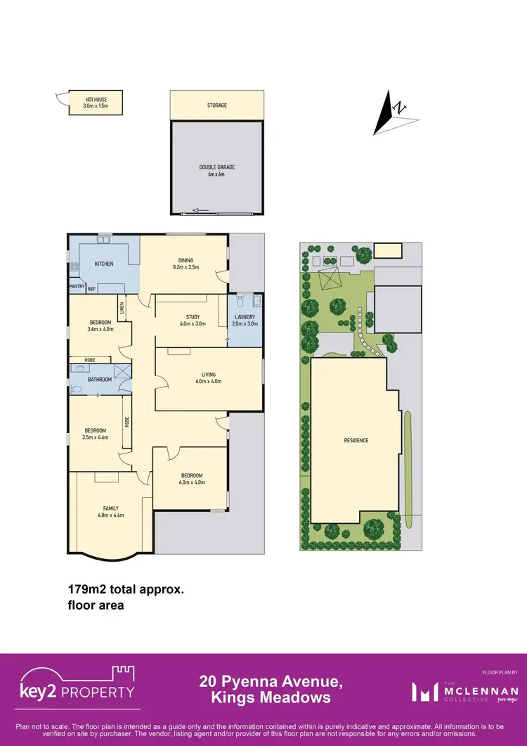 Floorplan of Homely house listing, 20 Pyenna Avenue, Kings Meadows TAS 7249