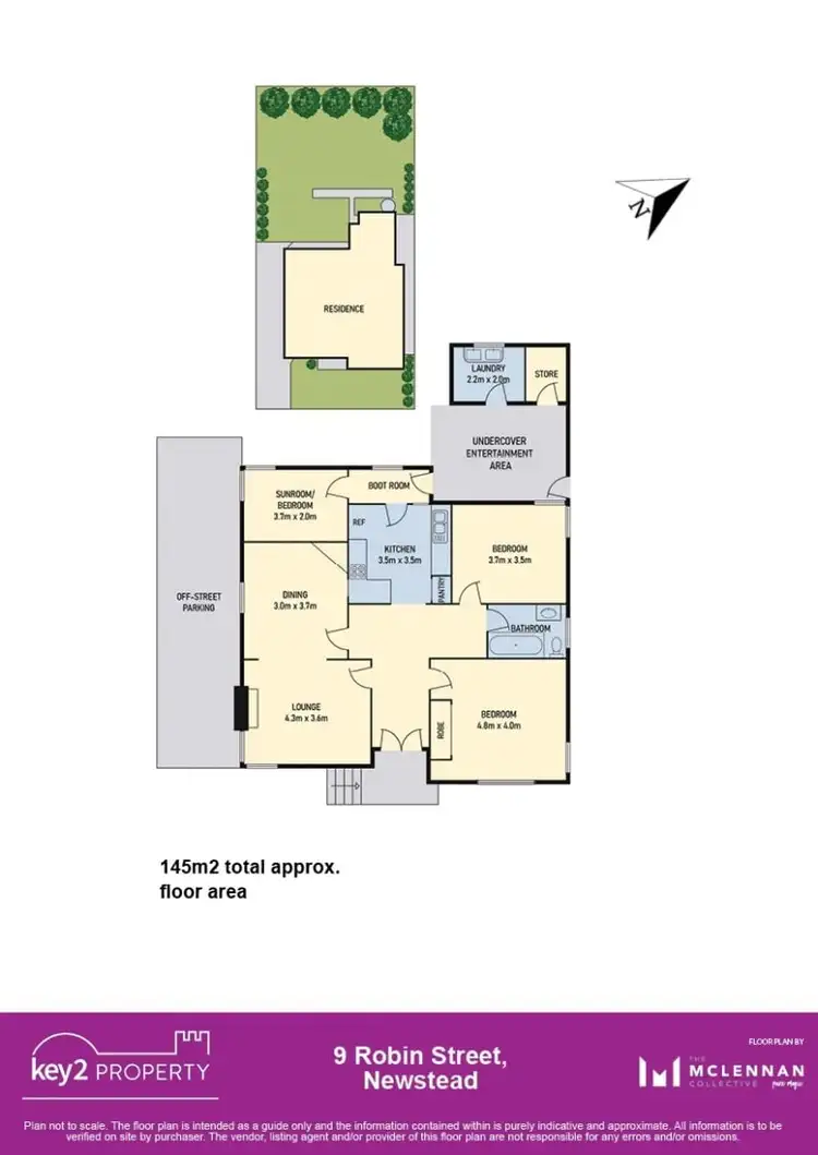 Floorplan of Homely house listing, 9 Robin Street, Newstead TAS 7250
