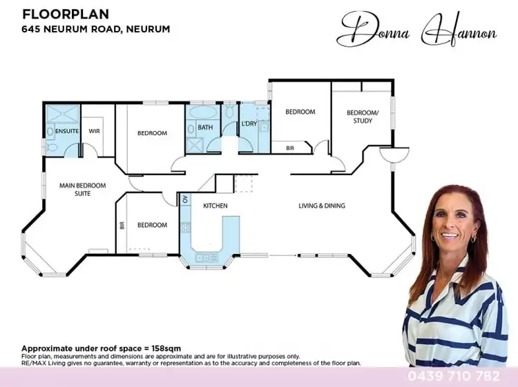 Floorplan of Homely rural property listing, 645 Neurum Road, Neurum QLD 4514