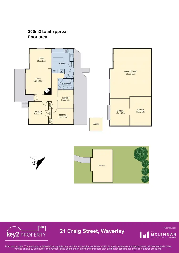 Floorplan of Homely house listing, 21 Craig Street, Waverley TAS 7250