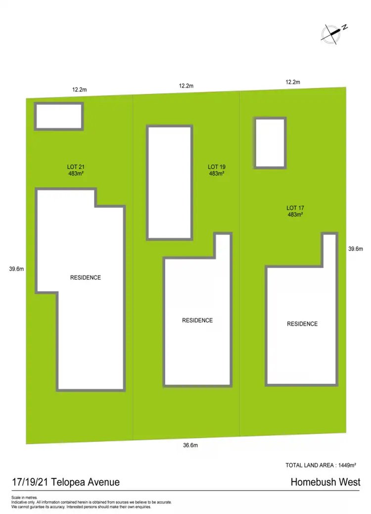 Floorplan of Homely house listing, 17-21 Telopea Avenue, Homebush West NSW 2140