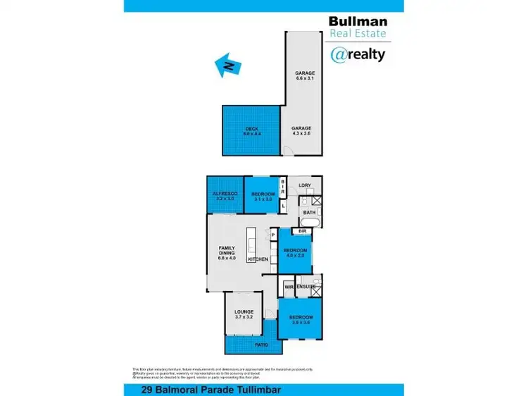 Floorplan of Homely house listing, 29 Balmoral Parade, Tullimbar NSW 2527
