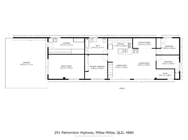 Floorplan of Homely rural property listing, Lot 291 Palmerston Highway, Millaa Millaa QLD 4886